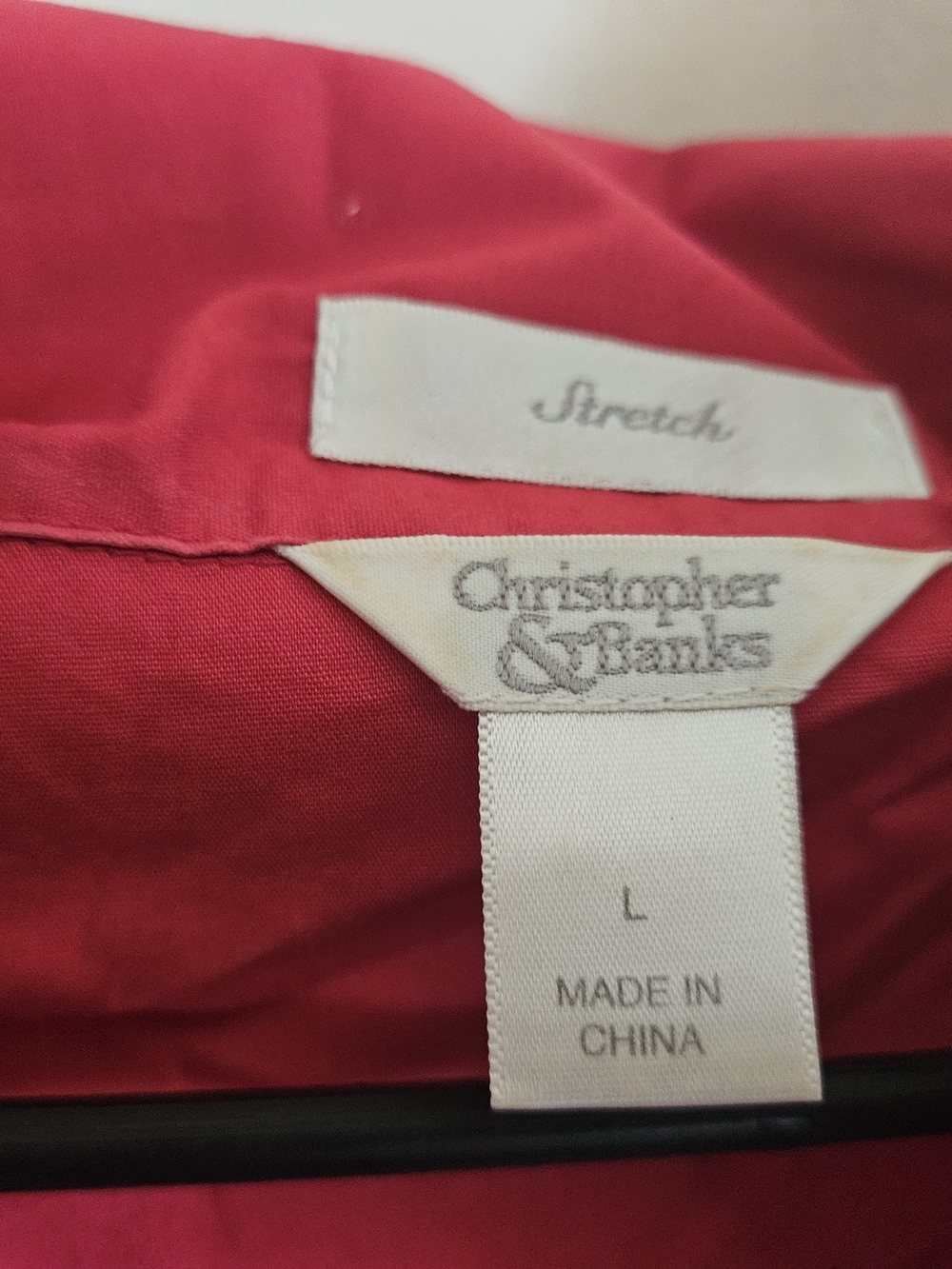 Christopher & Banks Button-Front Drawstring Collar Jacket - Picture 5 of 5